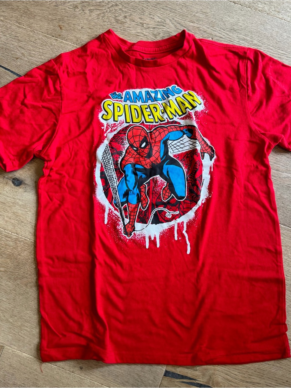 The Amazing Spider-Man Red Graphic Tee